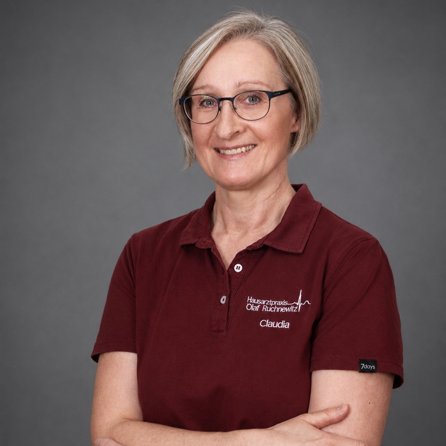 Porträt von Claudia aus dem Praxisteam